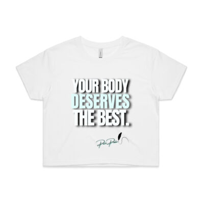 YOUR BODY DESERVES THE BEST - T-shirt for Women Thumbnail